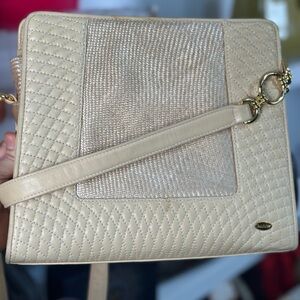Bally Beige Quilted Bag